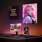 MitsuriKanjori Cherry Blossom Metallic Poster (Limited Edition)