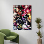 Tanjiro Nezuko Collage Metallic Poster (Limited Edition)