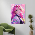MitsuriKanjori Cherry Blossom Metallic Poster (Limited Edition)