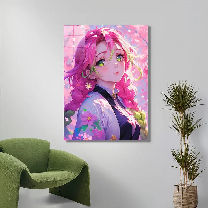 MitsuriKanjori Cherry Blossom Metallic Poster (Limited Edition)