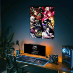 Tanjiro Nezuko Collage Metallic Poster (Limited Edition)