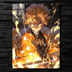 Zinitsu Agatsuma Mettalic Poster (Limited Edition)