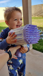 Bubble Gun™ - perfect gift for kids and adults, most powerful Bubble Shooter