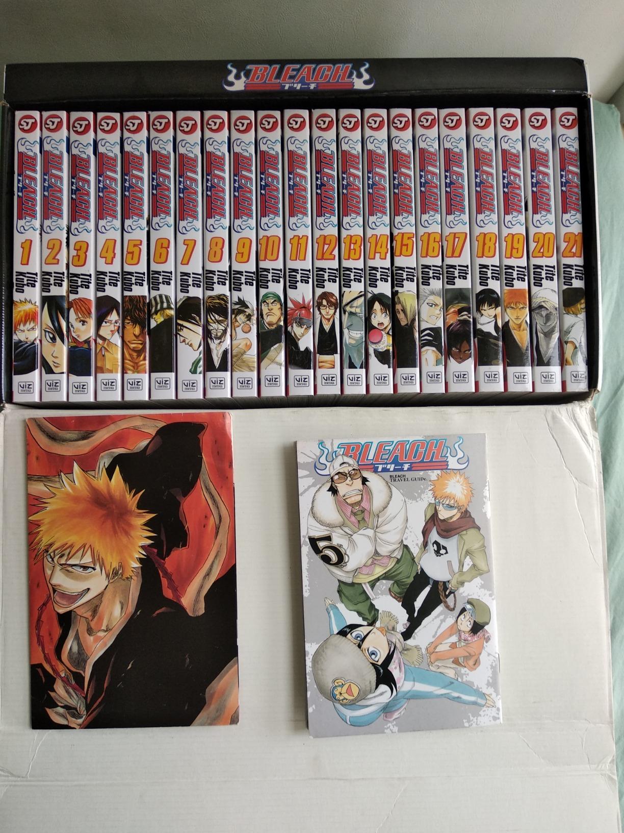 Bleach Complete Manga Box Set Vol. 1-21 Book Set