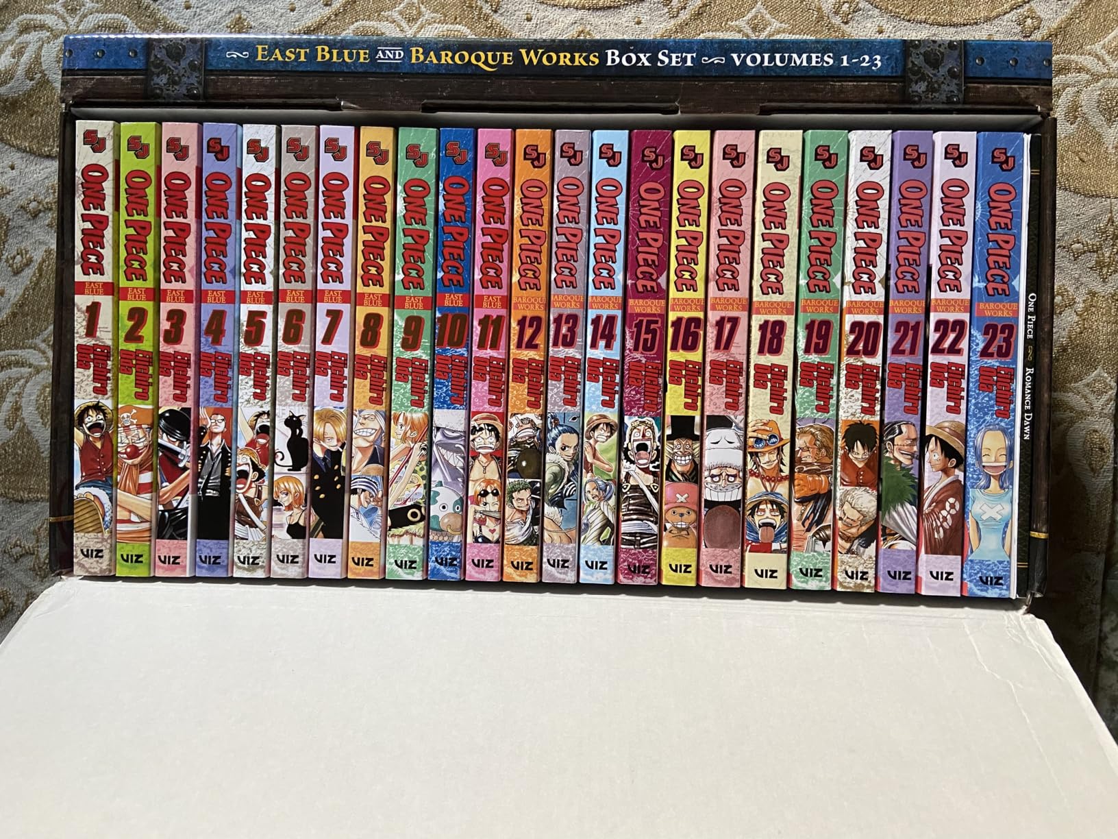 One Piece Complete Manga Box Set Volumes 1-23 Premium Book Set