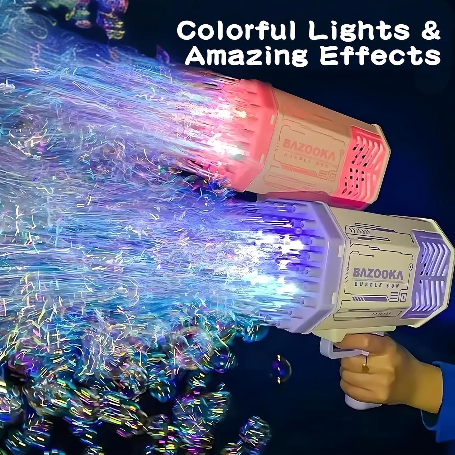 Bubble Gun™ - perfect gift for kids and adults, most powerful Bubble Shooter