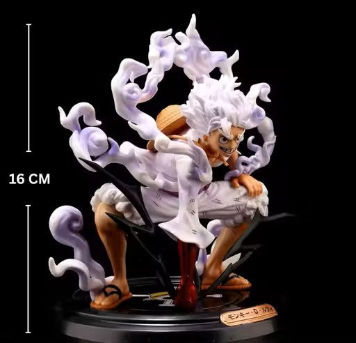 Luffy Gear 5 Action Figure | 16cm Premium Anime Figure