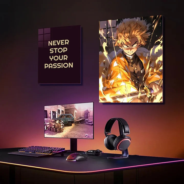 Zinitsu Agatsuma Mettalic Poster (Limited Edition)