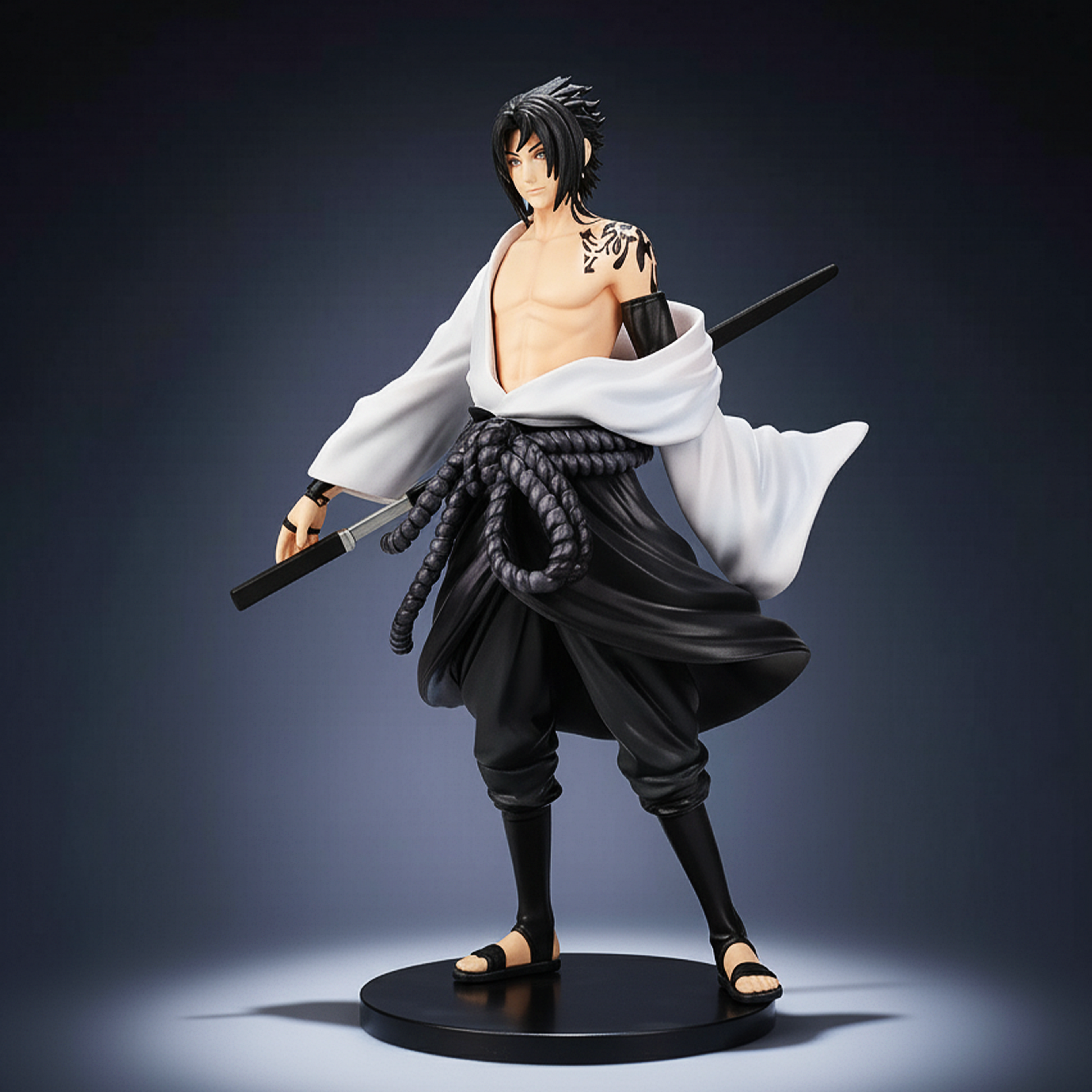 Sasuke Uchiha Action Figures, 23cm Premium Anime Figure