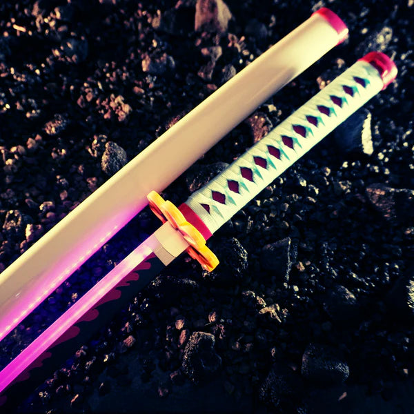 Mitsuri Led Katana - Demon Slayer, 104cm