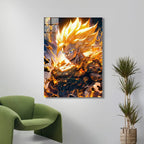 Super Goku Metallic Poster (Limited Edition)