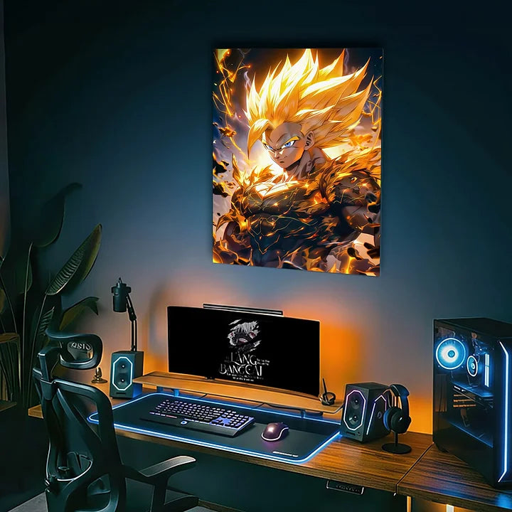 Super Goku Metallic Poster (Limited Edition)