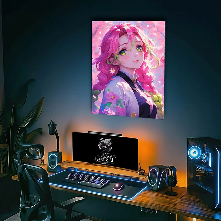 MitsuriKanjori Cherry Blossom Metallic Poster (Limited Edition)