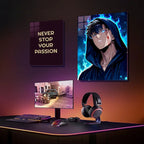 Sung Jinwoo Awakened Metallic Poster (Limited Edition)