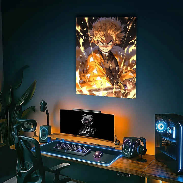 Zinitsu Agatsuma Mettalic Poster (Limited Edition)